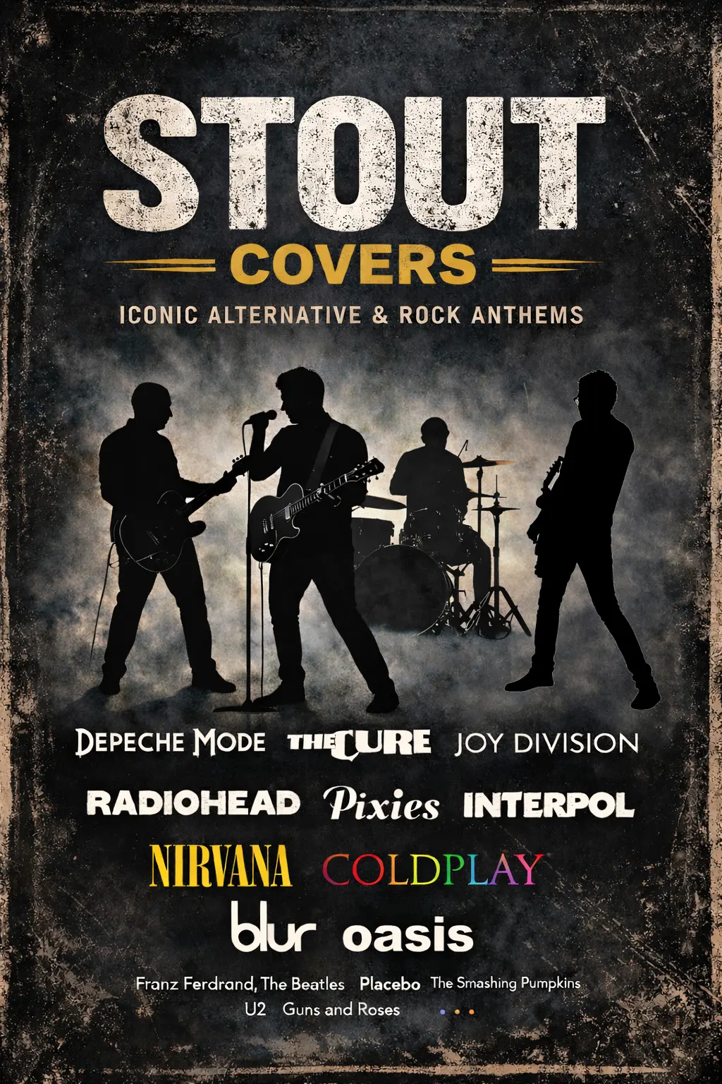 STOUT Covers — Iconic Alternative & Rock Anthems
